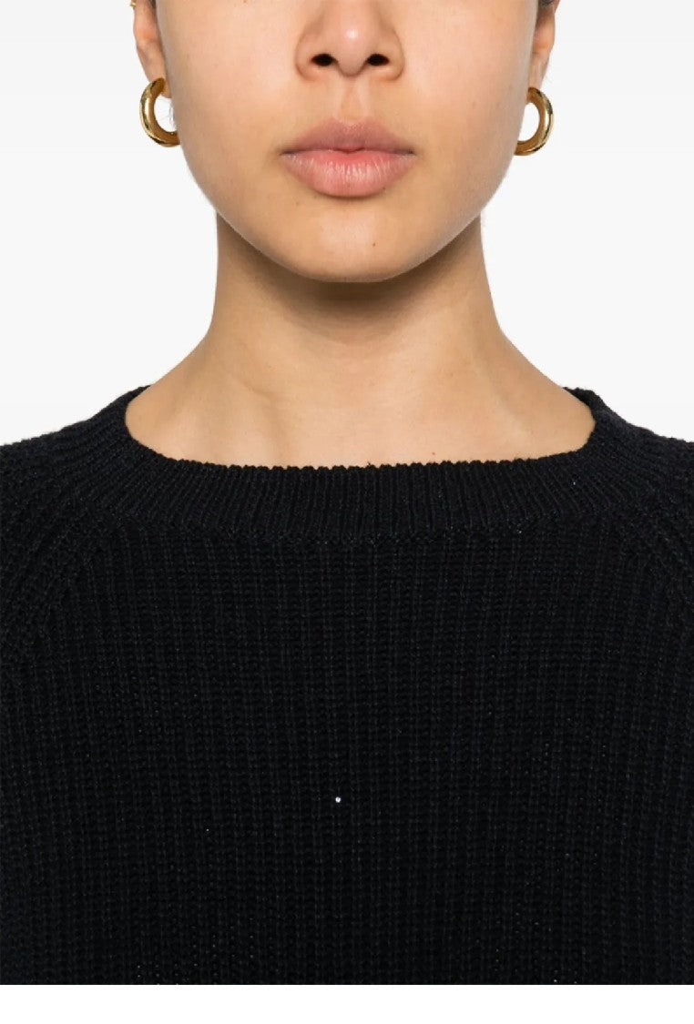 Fabiana Filippi Knitwear With Classic Crew Neckline And Flattering Silhouette