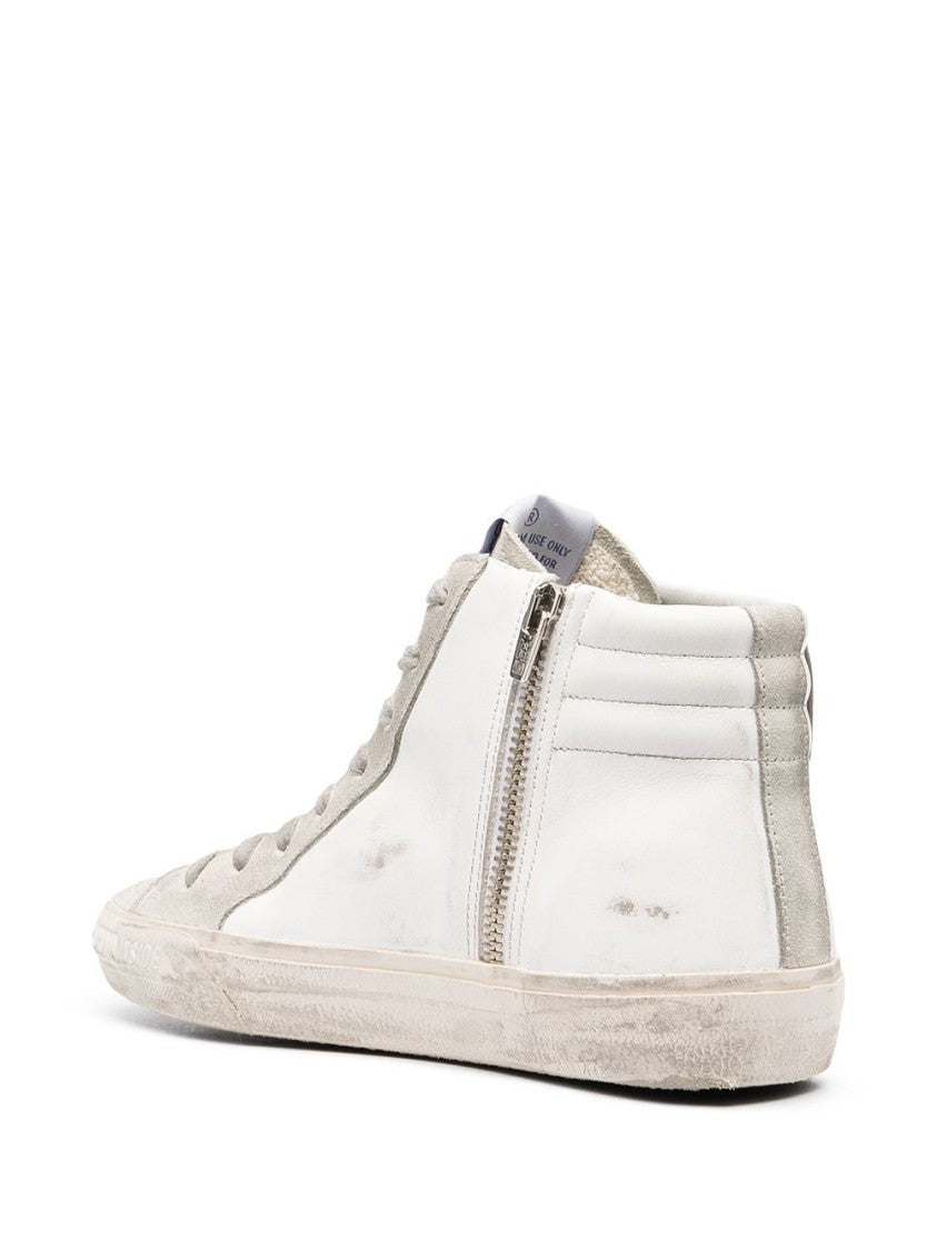 Golden Goose Silk And Nylon Color Block Sneakers