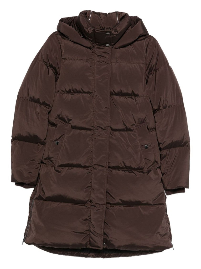 Woolrich Mid-Thigh Length Quilted Jacket