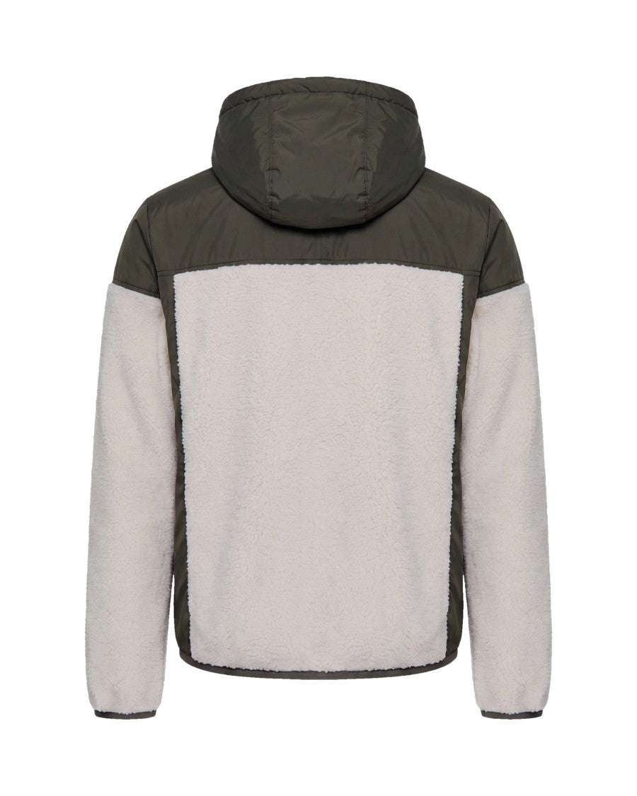 K-Way Sherpa Effect Jacket With Micro Ripstop Inserts And Primaloft® Insulation