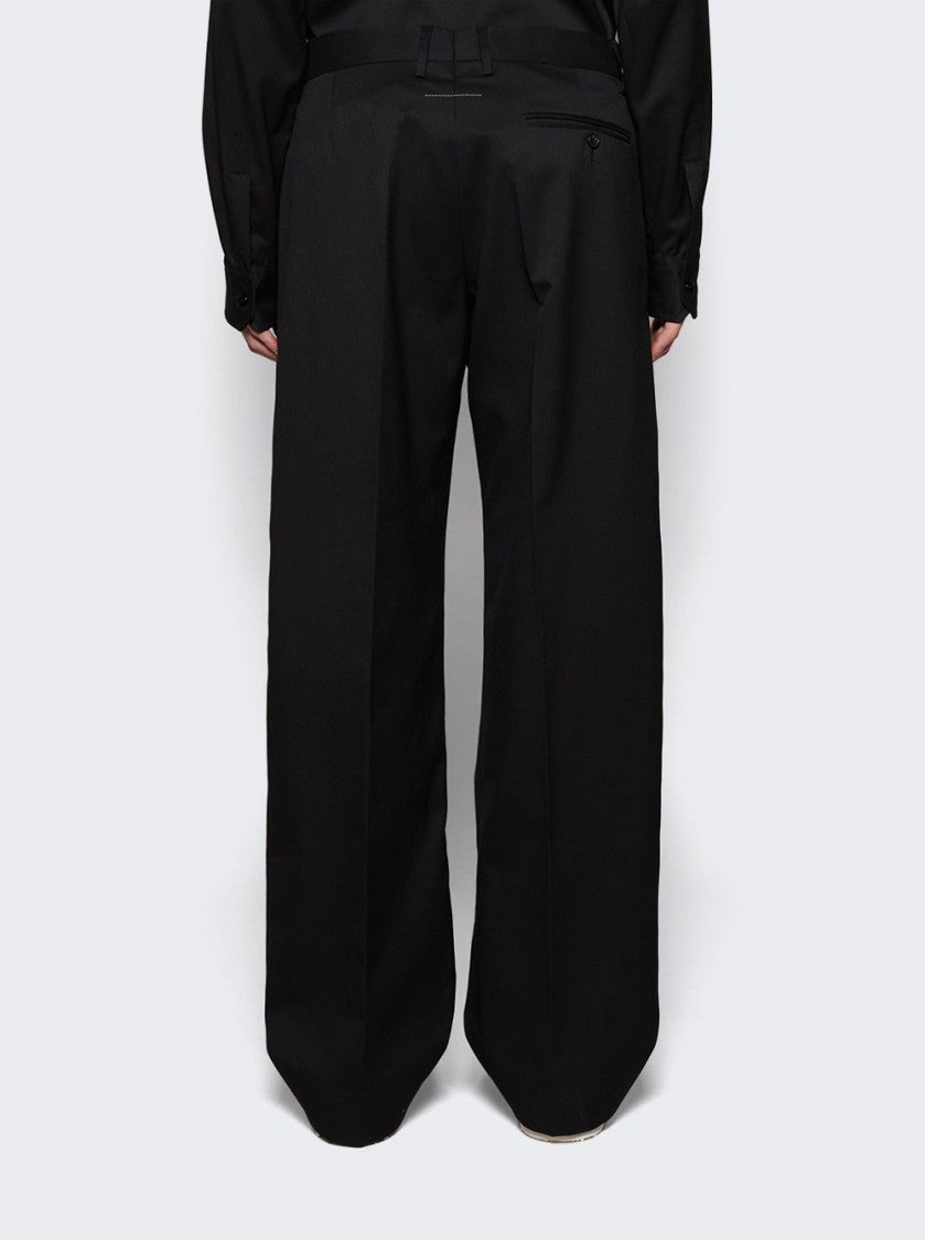 Mm6 By Maison Margiela Slim-Fit Tailored Pants With Belt Loops