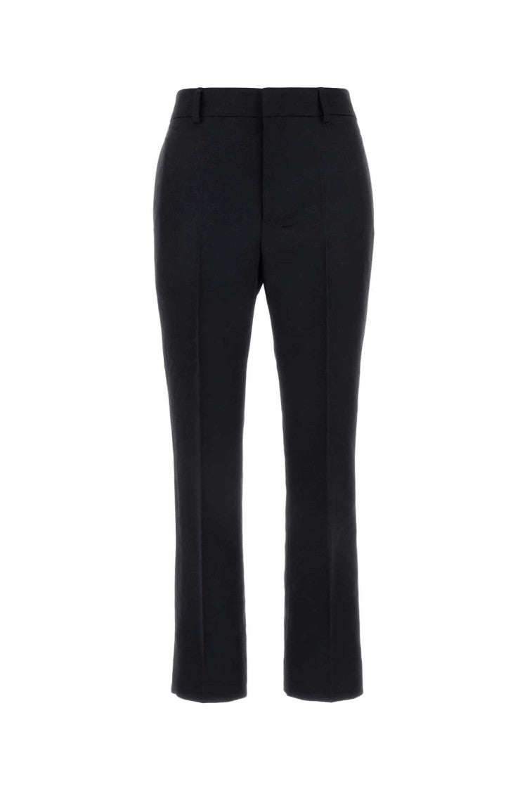 Gucci Embroidered Cotton Blend Pant