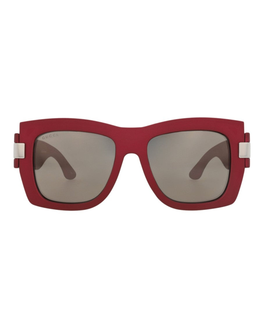 Gucci Square-Frame Injection Sunglasses