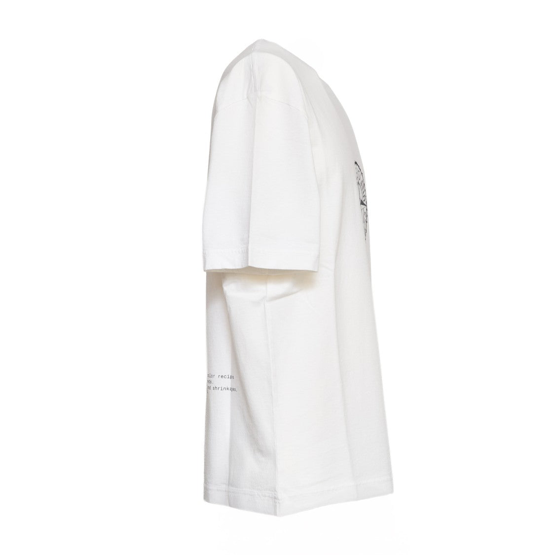 Stone Island Compass Logo Printed Casual T-Shirt