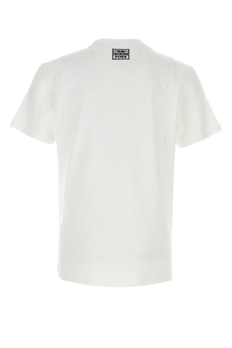Fendi White Cotton T-Shirt