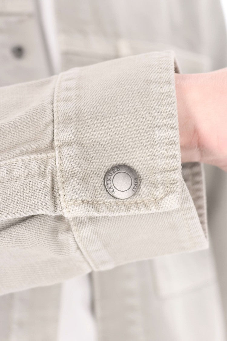 Haikure Arno Cotton Bull Overshirt Jacket
