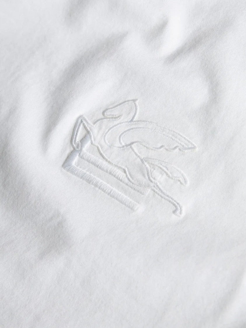 Etro Pegaso-Motif Short Sleeve T-Shirt