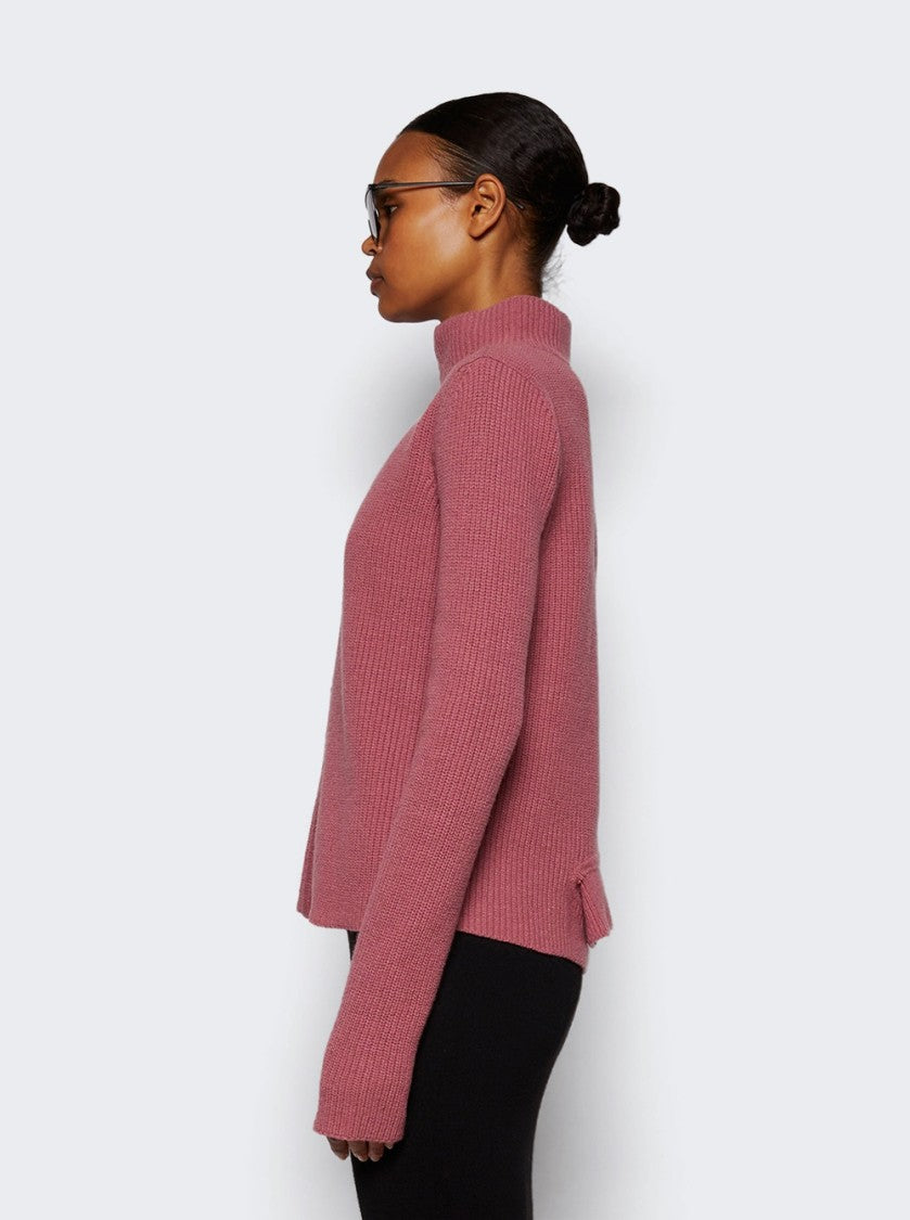 Rick Owens Headon Turtleneck Top Thulian Jersey