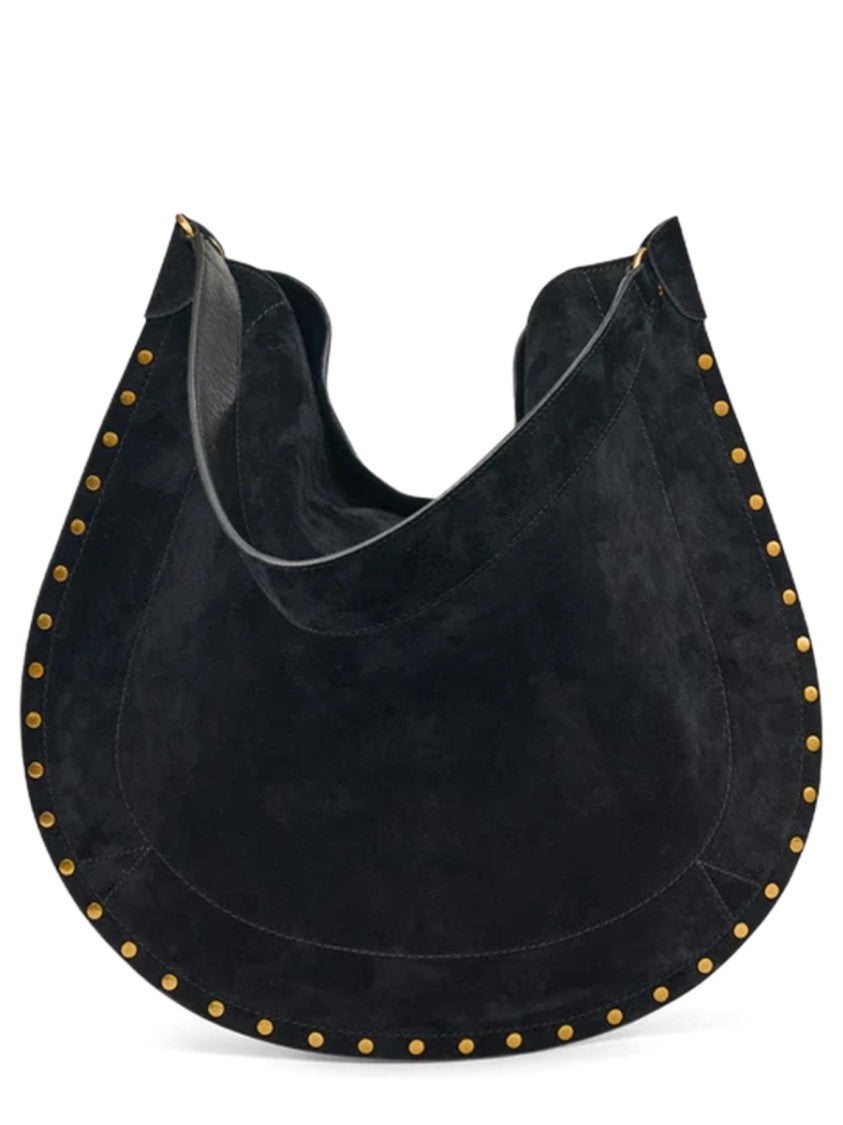 Isabel Marant Hobo Bag Oskan In Smooth Calf Suede Leather