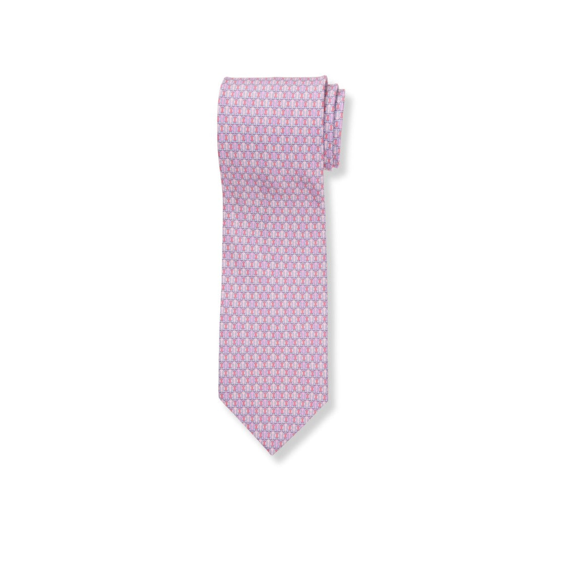 Ferragamo Refined Pink Ties With Smooth Texture