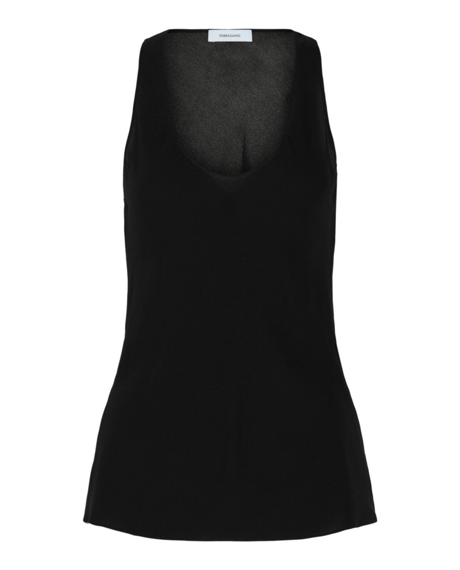 Ferragamo Silk Tank Top