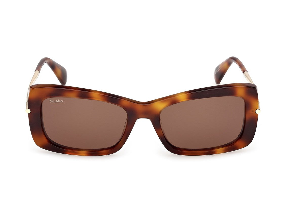Max Mara Tortoiseshell Mm0194 Oversized Square Sunglasses