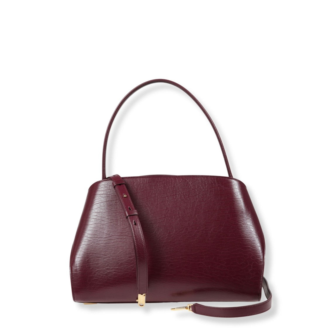Ferragamo Structured Shoulder Bag With Minimalist Design