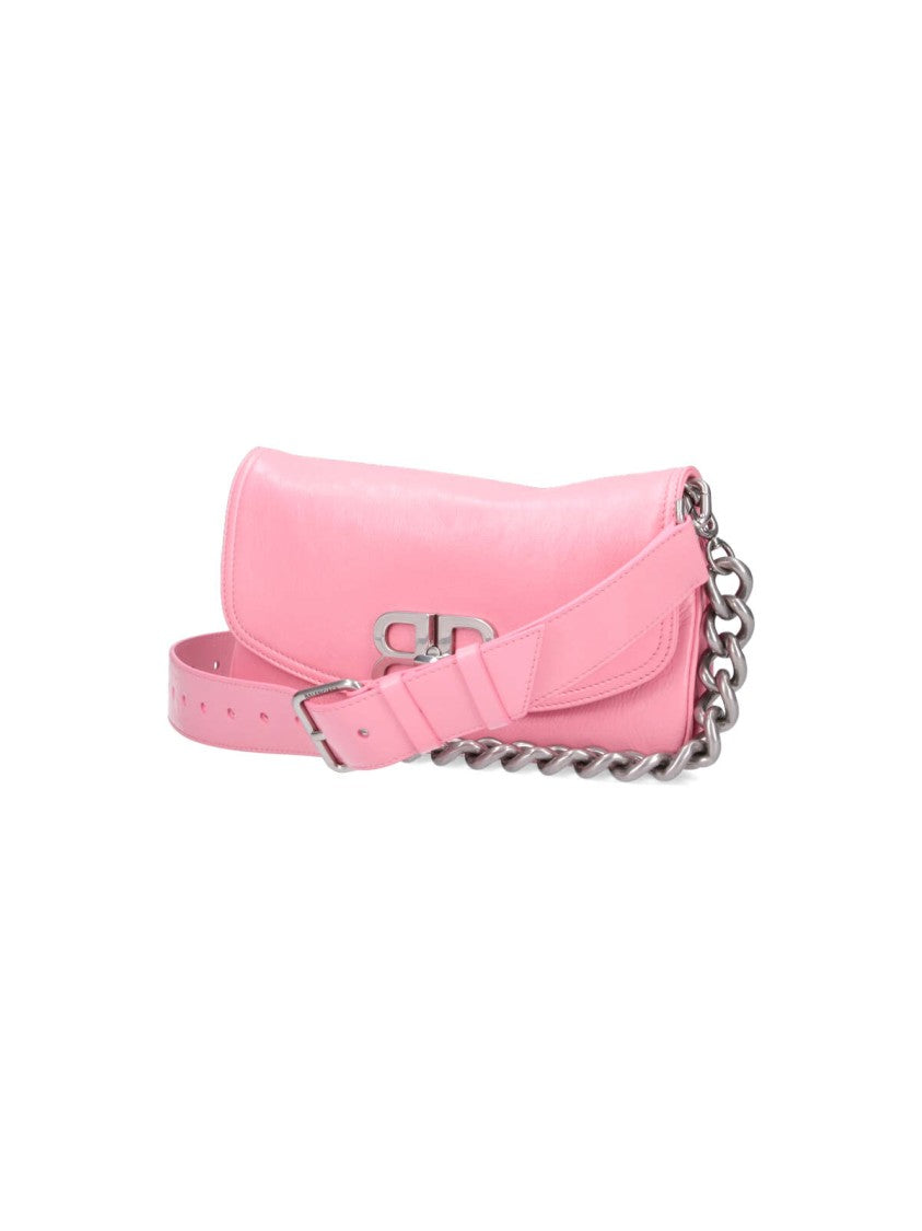 Balenciaga Small 'Flap Bb' Shoulder Bag – Pink