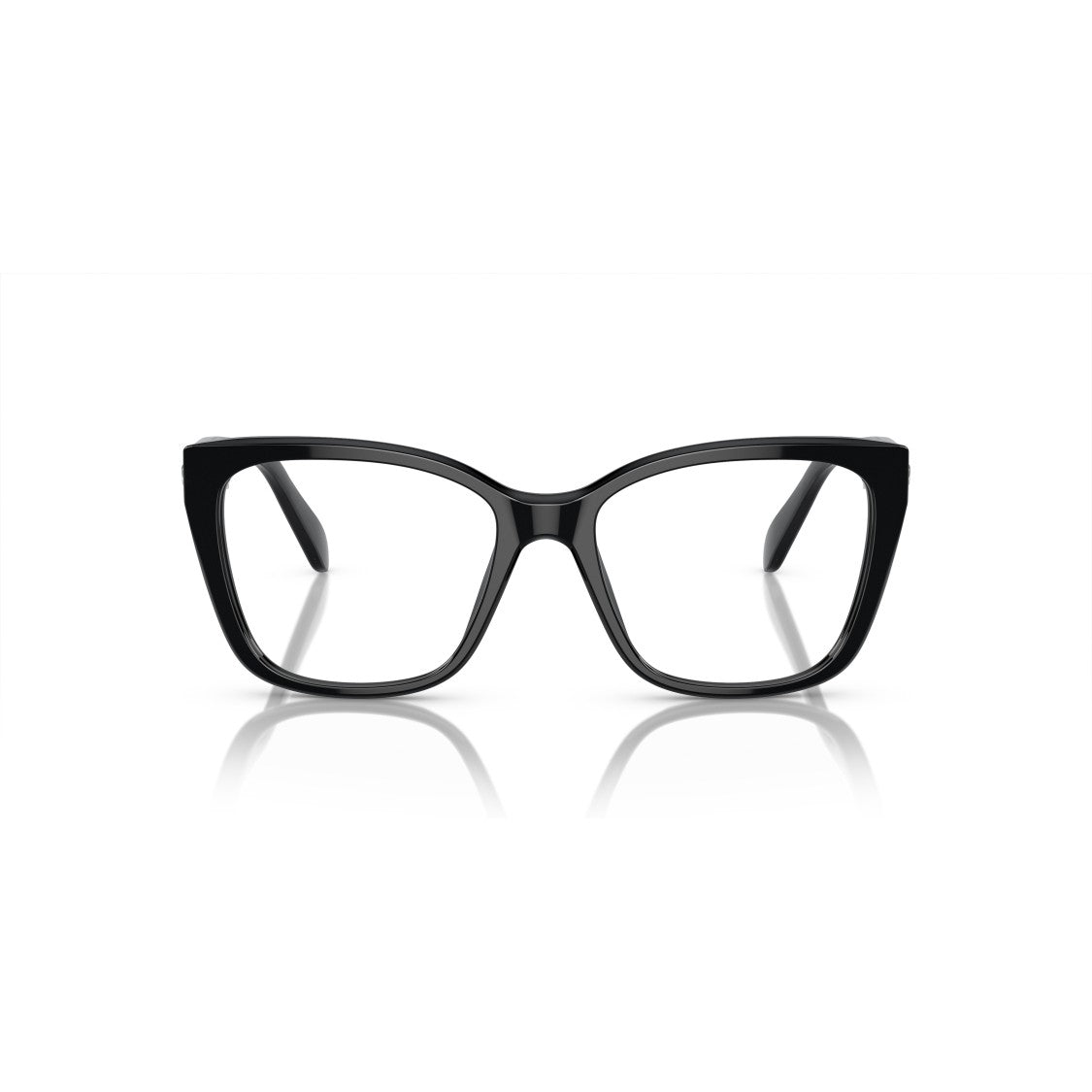 Swarovski 0Sk2008 Oversized Square Frame Eyeglasses With Crystal Embellishments