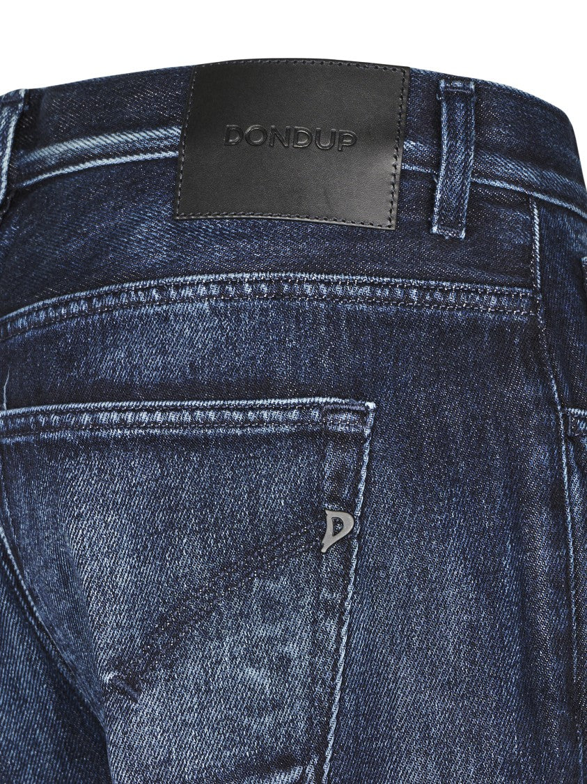 Dondup Loose Fit Trousers With Classic Five-Pocket Design