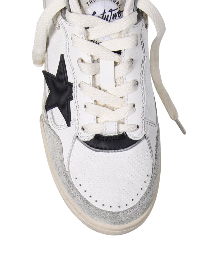 Golden Goose Cow Leather And Suede Sneakers