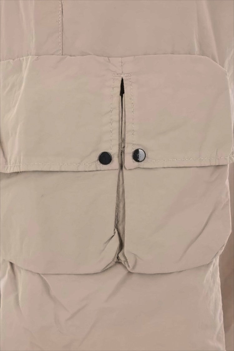 C.P. Company Cropped Straight Pants With Utilitarian Flap Pockets