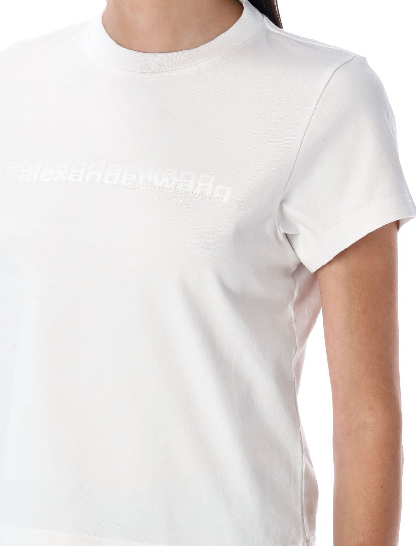 Alexander Wang Shrunken Logo Tee