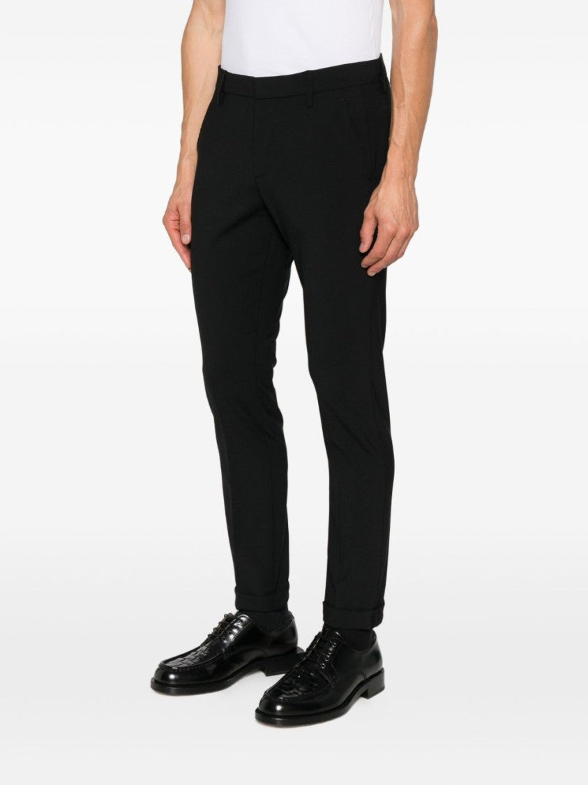 Dondup Tailored-Fit Black Jeans
