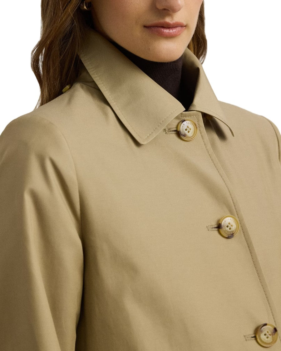 Lauren Ralph Lauren Flared Silhouette Coat With Classic Collar