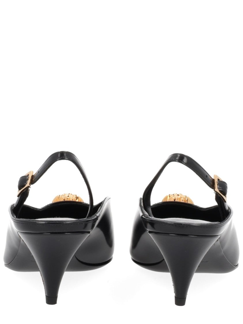 Versace The Jellyfish Pointed Slingback Pumps
