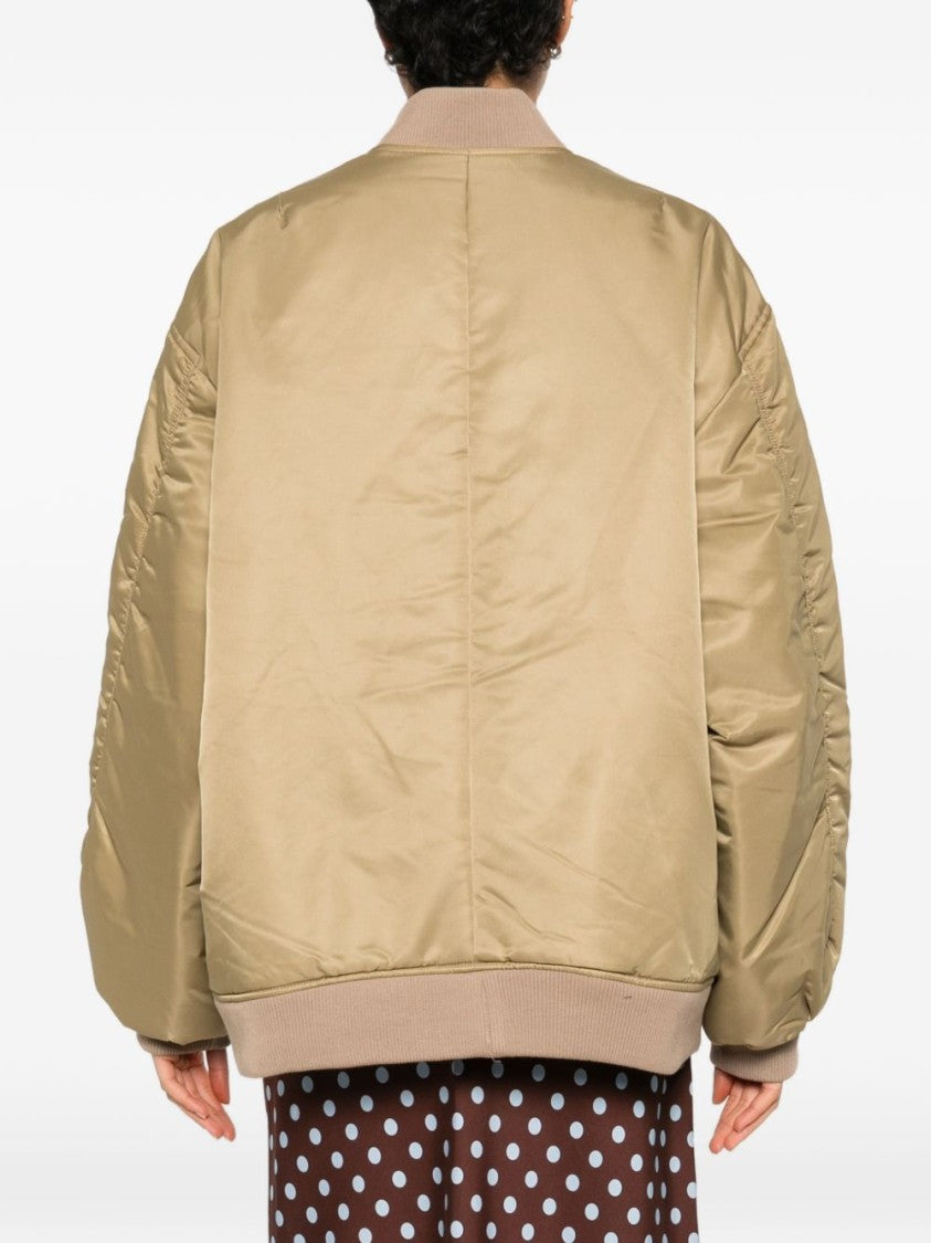The Frankie Shop Boxy Oversized Jacket With Ruched Detailing