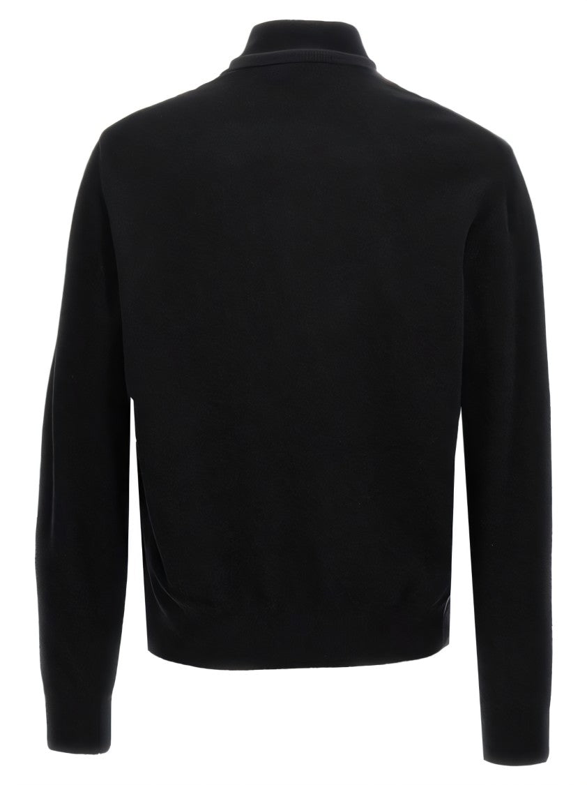 Moncler Quilted Jacket With High Collar