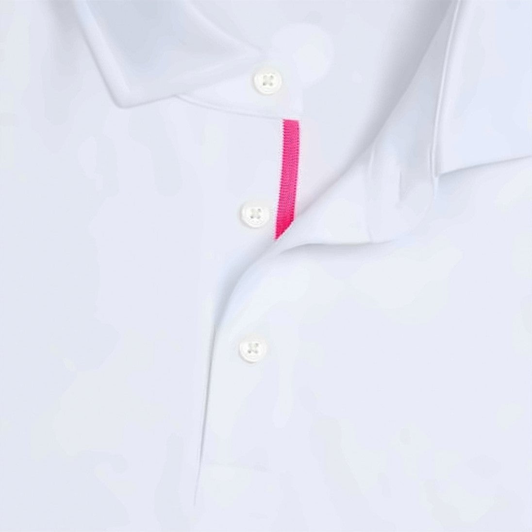 Gfore White Short-Sleeved Tailored Fit Polo Shirt