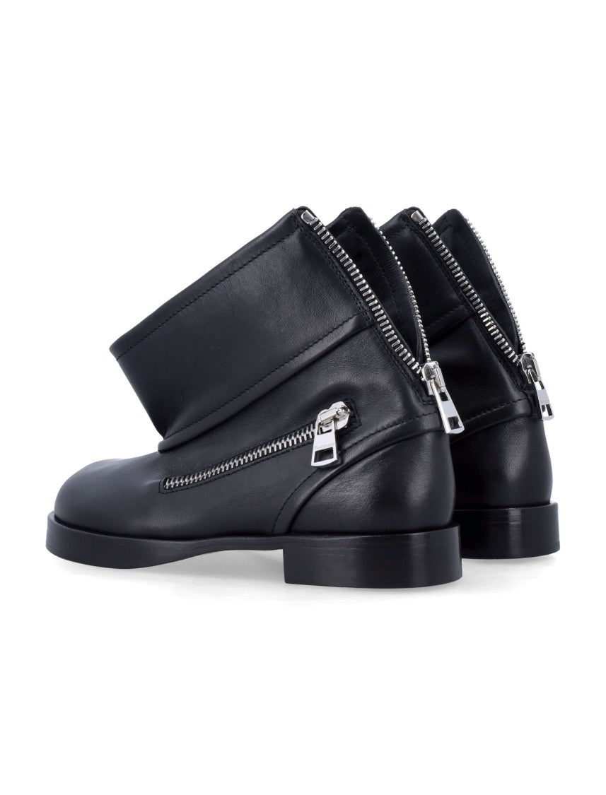 J. W. Anderson Black Leather Biker Boots