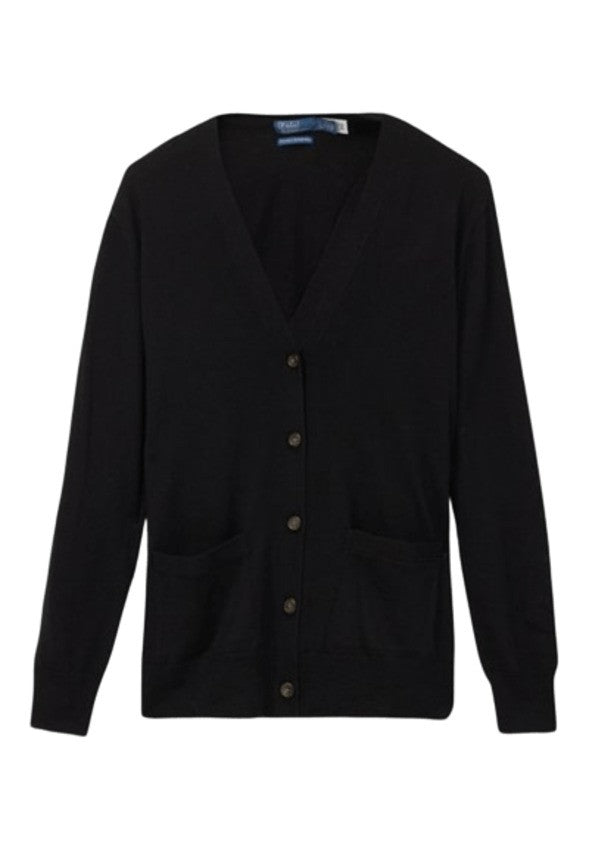 Polo Ralph Lauren Medium-Weight Italian Wool Cardigan With V-Neck