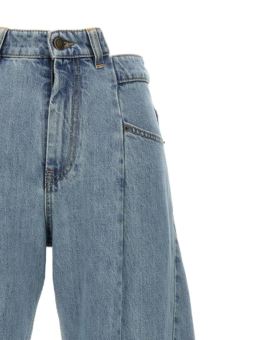 Maison Margiela Jeans Asymmetrical Waist