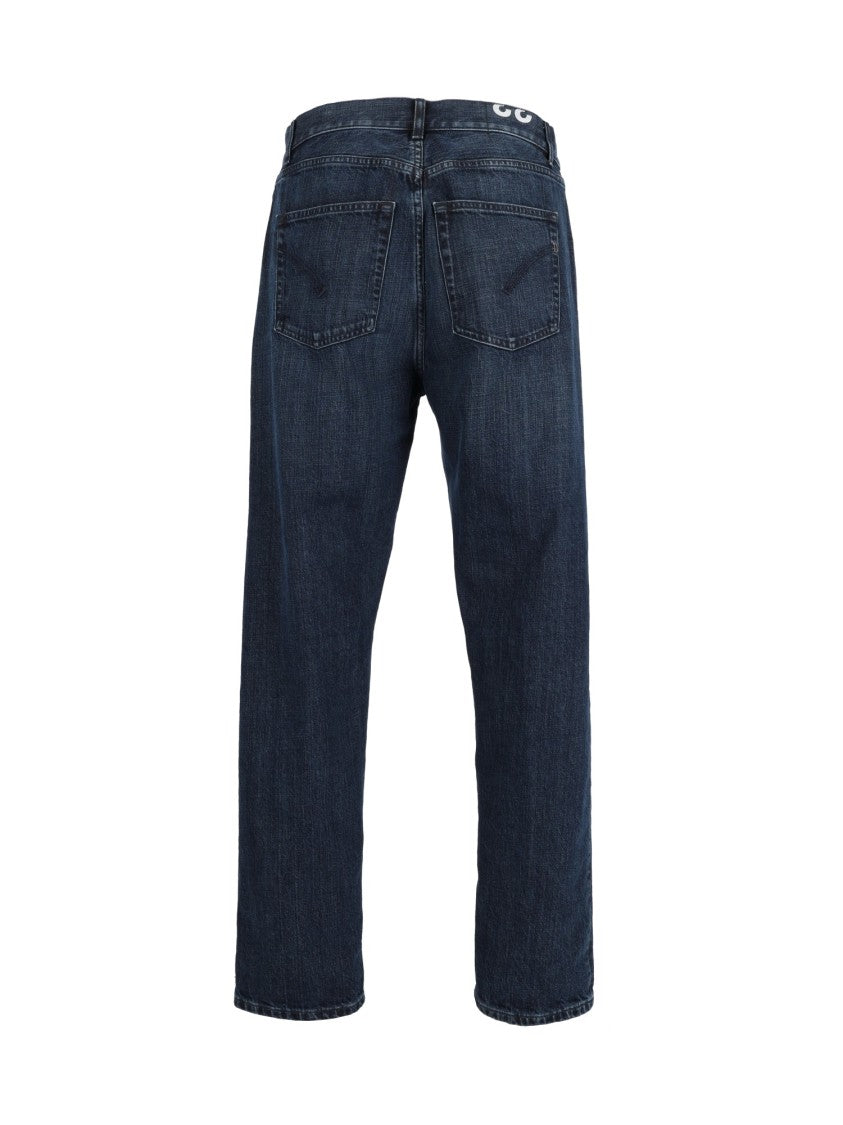 Dondup Straight-Leg Denim Jeans With Classic Five-Pocket Design
