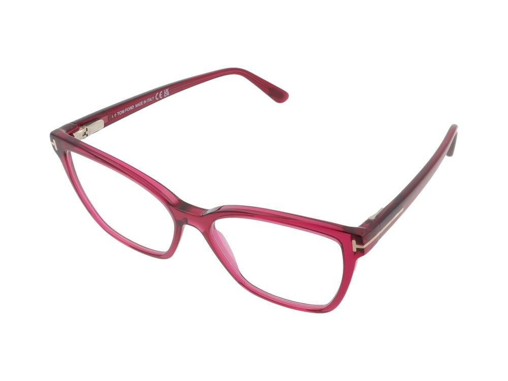 Tom Ford Ft5812-B Injected Rectangular Glasses