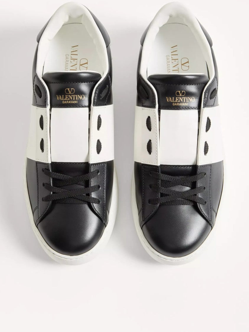 Valentino Black/White Sneaker Low-Top Color Block Sneakers