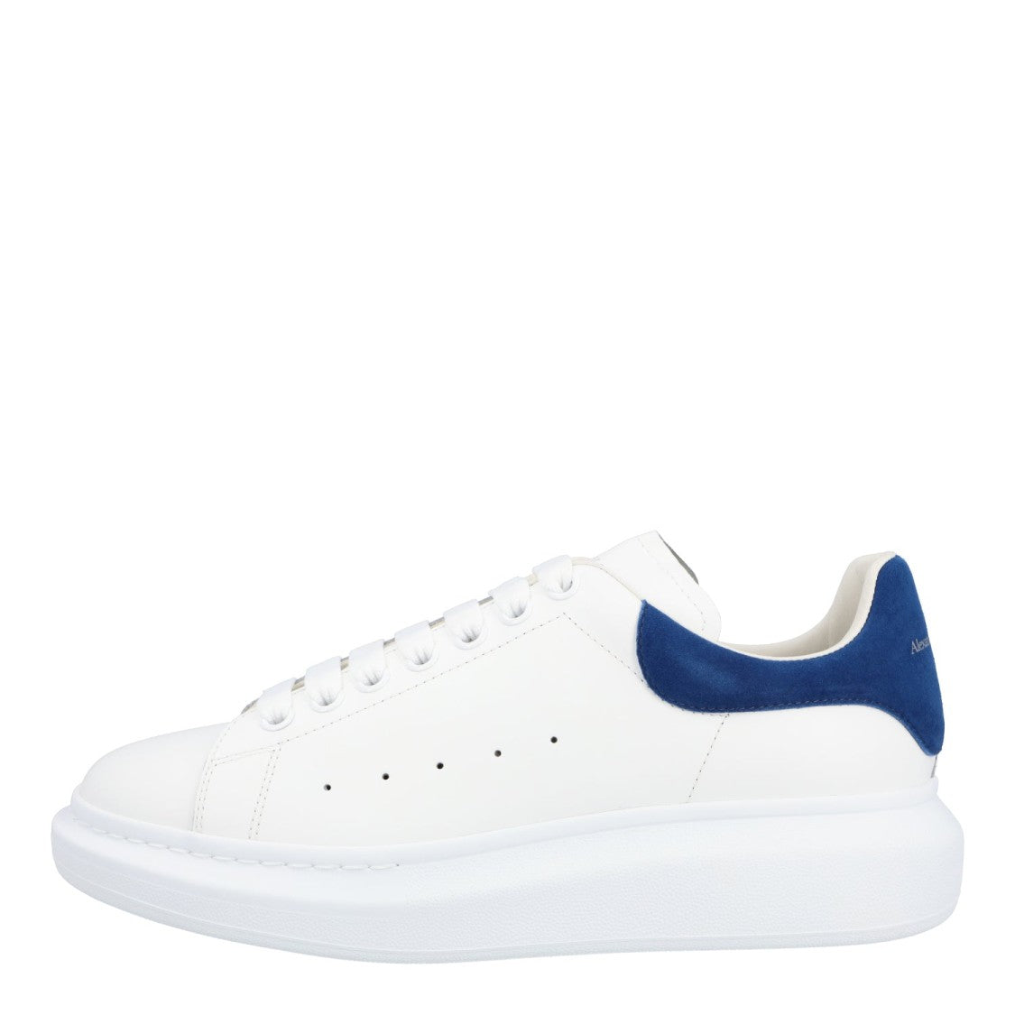 Alexander Mcqueen White/Paris Blue Oversized Sneakers