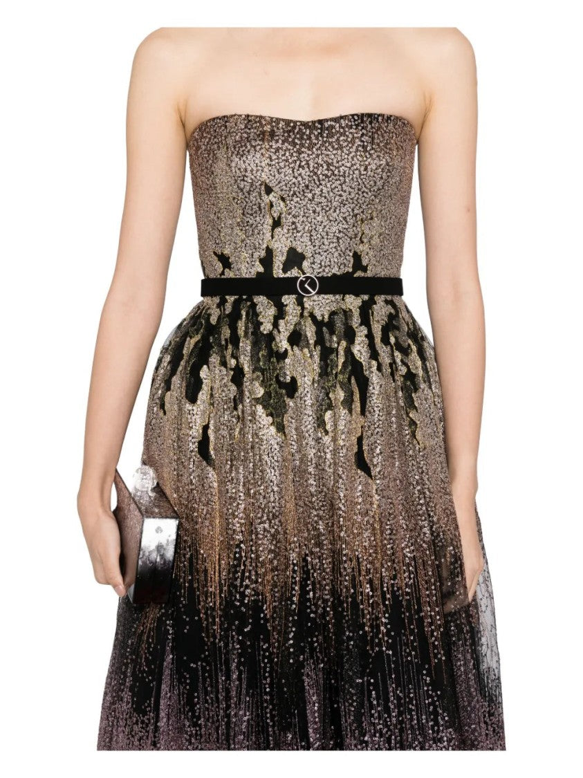 Saiid Kobeisy Long Embellished Gown