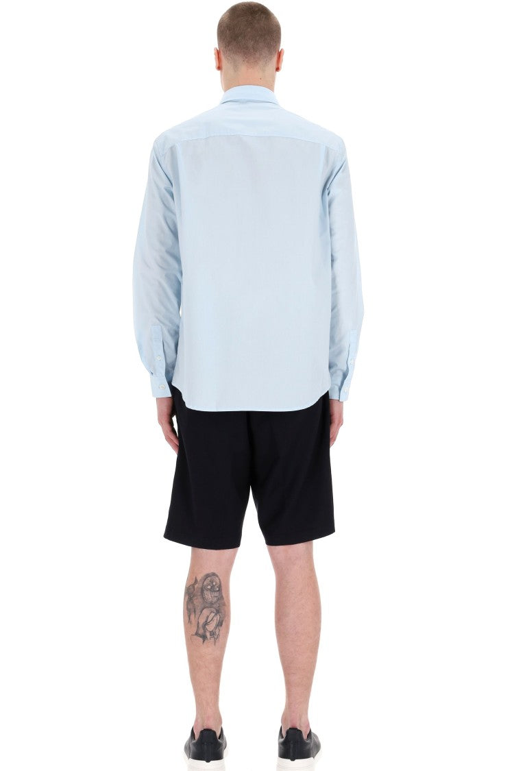 A.P.C. Cotton Button-Down Shirt With Pocket