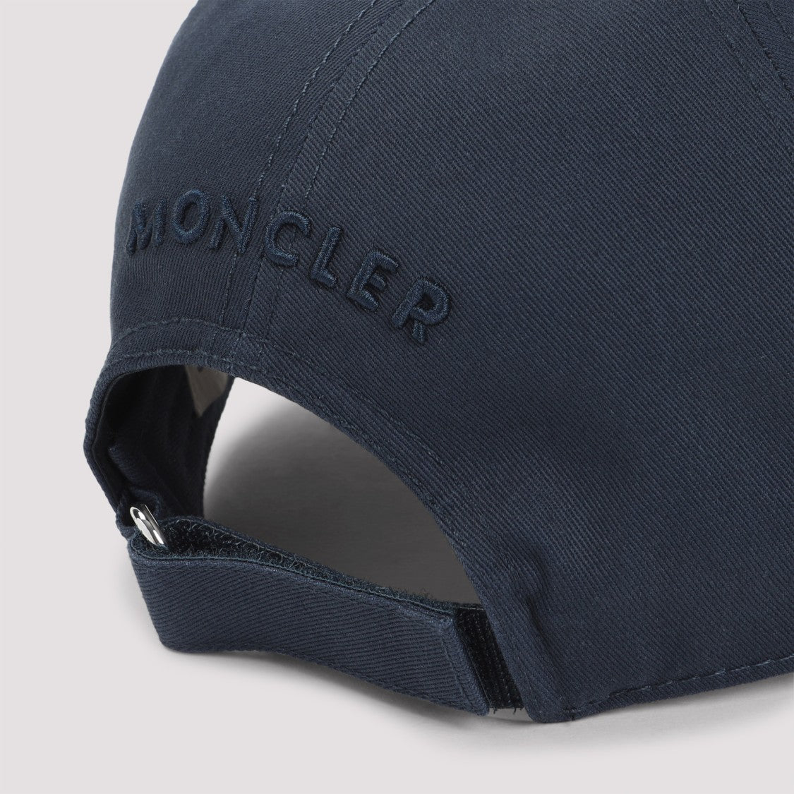 Moncler Navy Cotton Baseball Cap