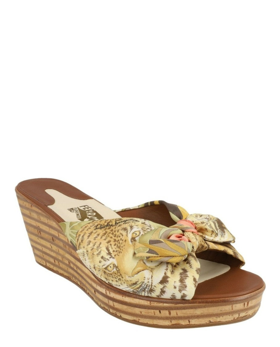 Ferragamo Seta 1994 Archive Limited Edition Wedges