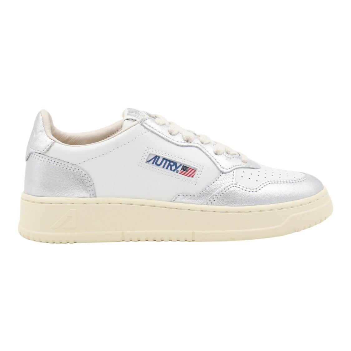Autry Classic Low-Top Sneakers With Metallic Accents