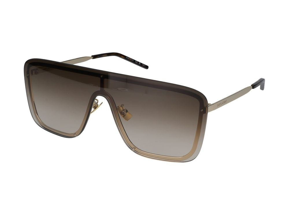 Saint Laurent Oversized Square Frame Sunglasses With Gradient Lenses