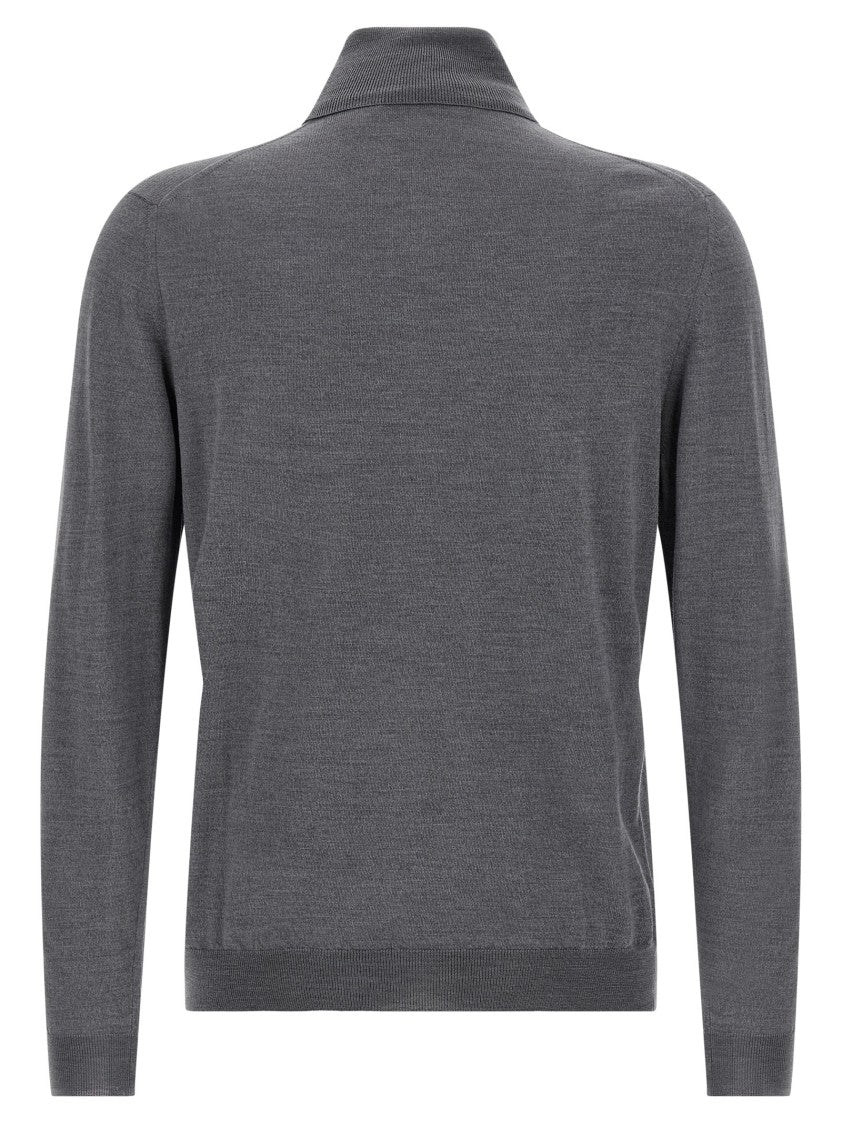 Zanone Lightweight Grey Flexwool Sweater