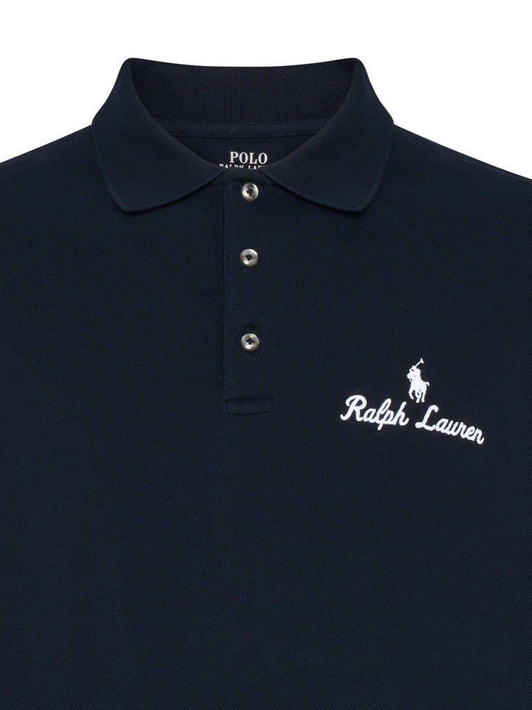 Polo Ralph Lauren Embroidered Cotton-Cashmere Polo