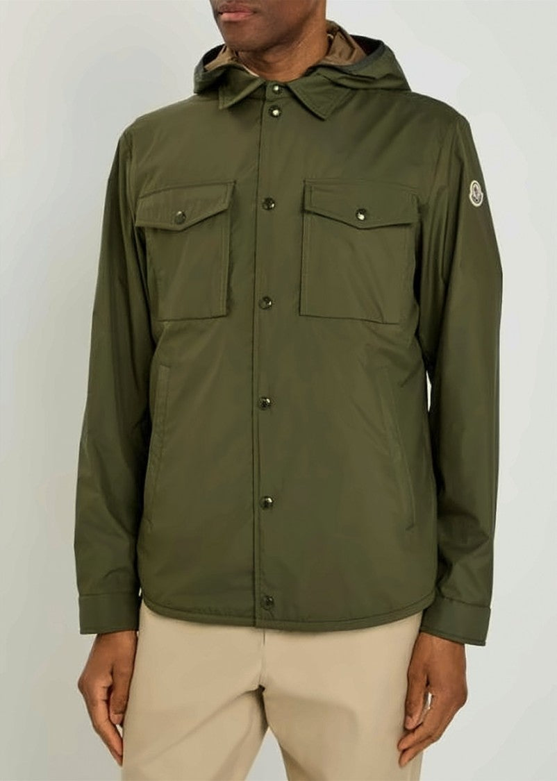 Moncler Casual Hooded Jacket With Functional Design