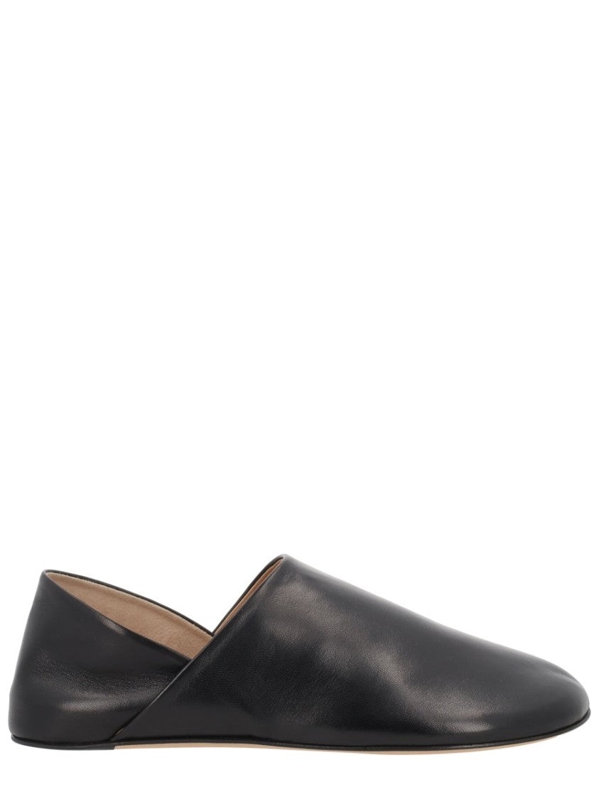 J. W. Anderson Pointed-Toe Backless Lambskin Slippers