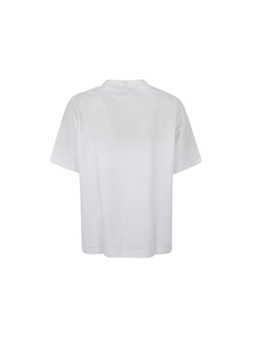 Acne Studios Relaxed-Fit Graphic Print T-Shirt In Soft Organic Cotton
