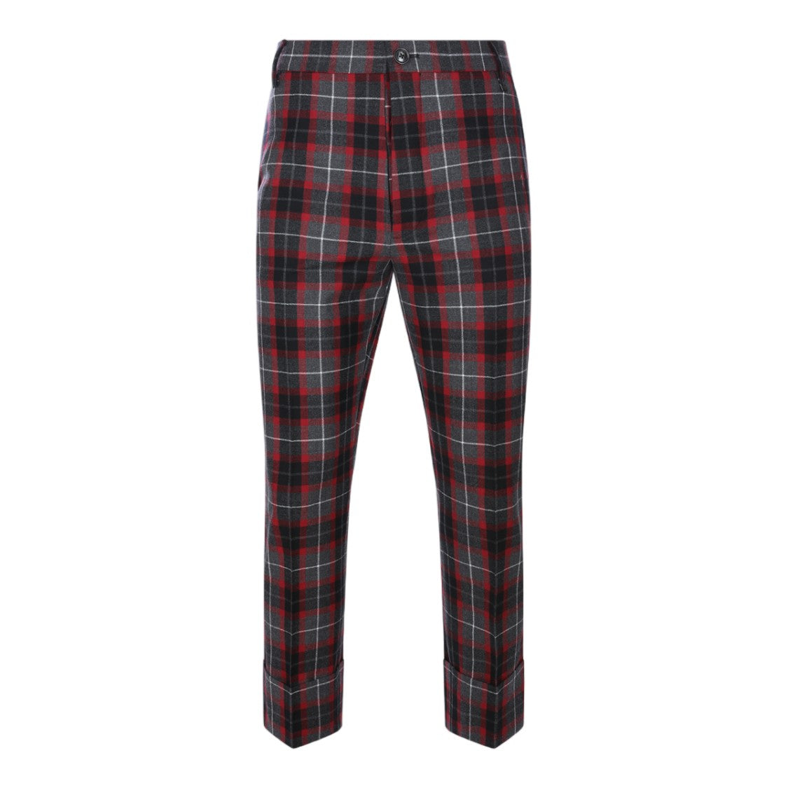 Vivienne Westwood Classic Tailored Trousers With Tartan Plaid Pattern