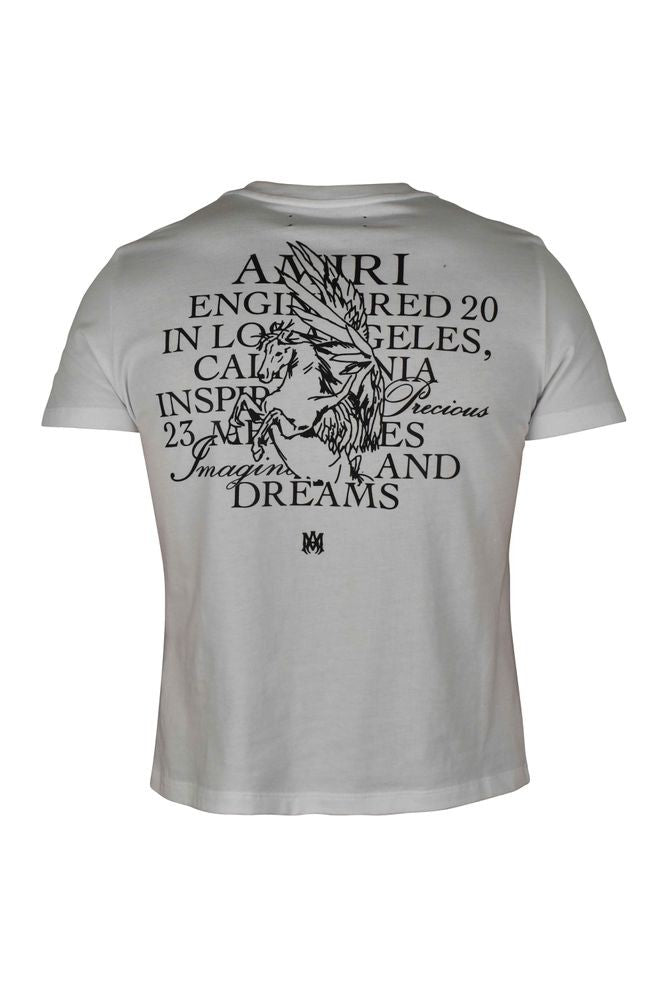Amiri White Cotton T-Shirt