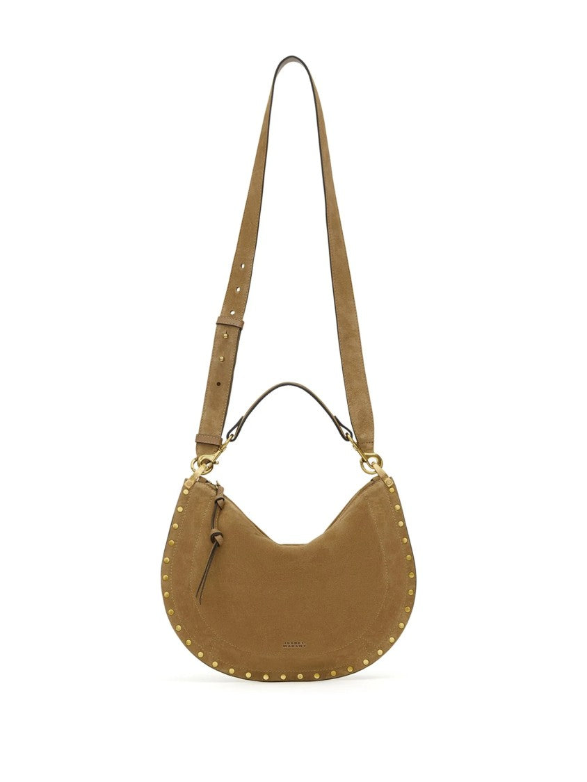 Isabel Marant Brown Oskan Soft Crescent Shoulder Bag